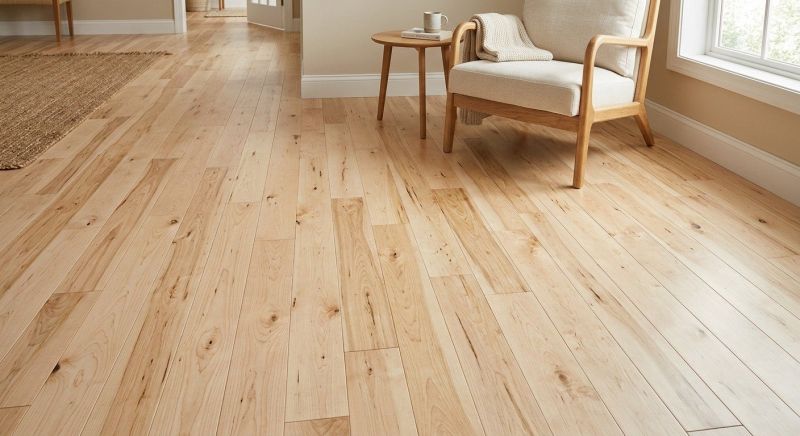 Birch Floor Installation in Cranston, RI