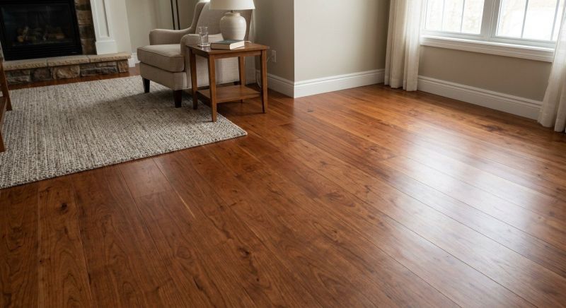 Cherry Floor Installation in Pawtucket, RI