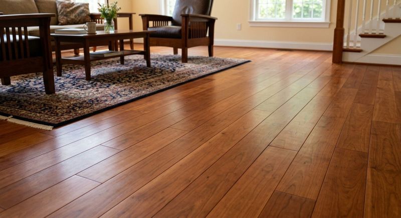 Cherry Floor Installation in Providence, RI