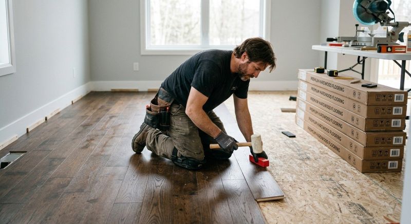 Hardwood Floor Installation in Cranston, RI