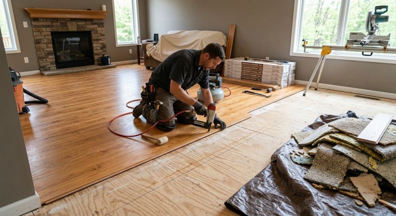 Hardwood Floor Installation in Cranston, RI