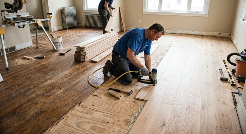 Hardwood Replacement in Hope Valley, RI