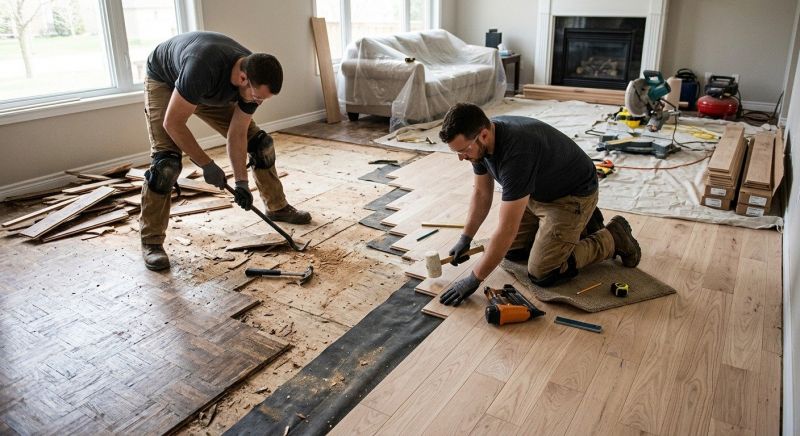 Hardwood Replacement in West Kingston, RI