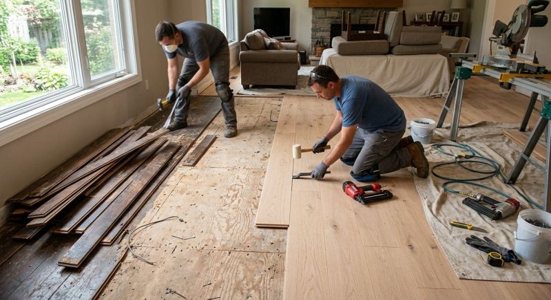 Hardwood Replacement in Westport, MA