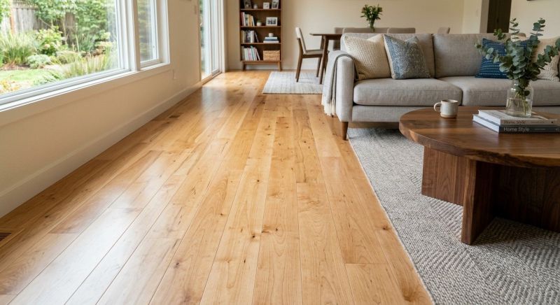 Maple Flooring Installation in Little Compton, RI