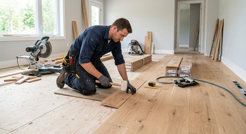 Wood Floor Replacement in North Attleboro, MA