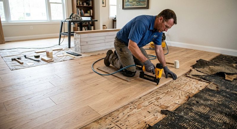 Wood Floor Replacement in Woonsocket, RI