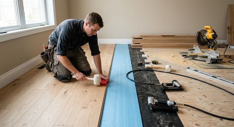 Wood Flooring Installation in Mansfield, MA