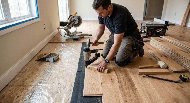 Hardwood Installation in Providence County, RI